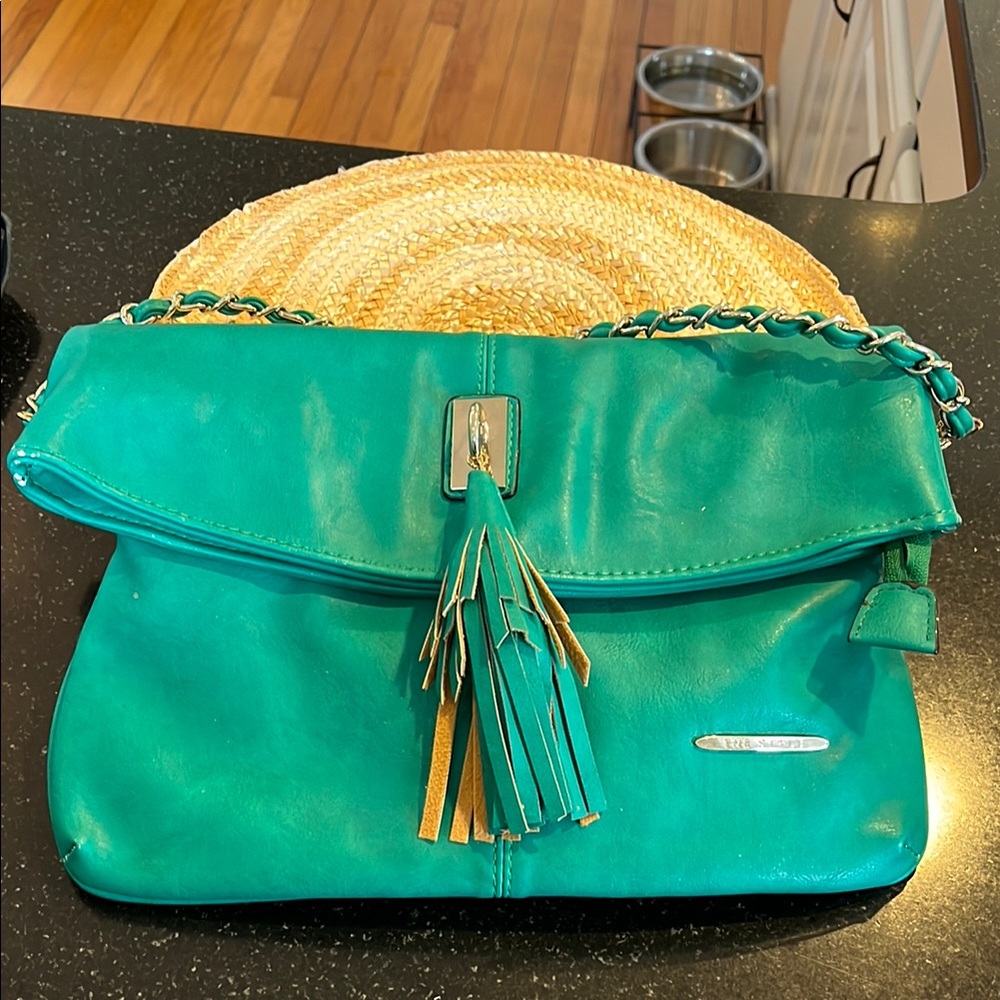 Teal Shoulder Bag